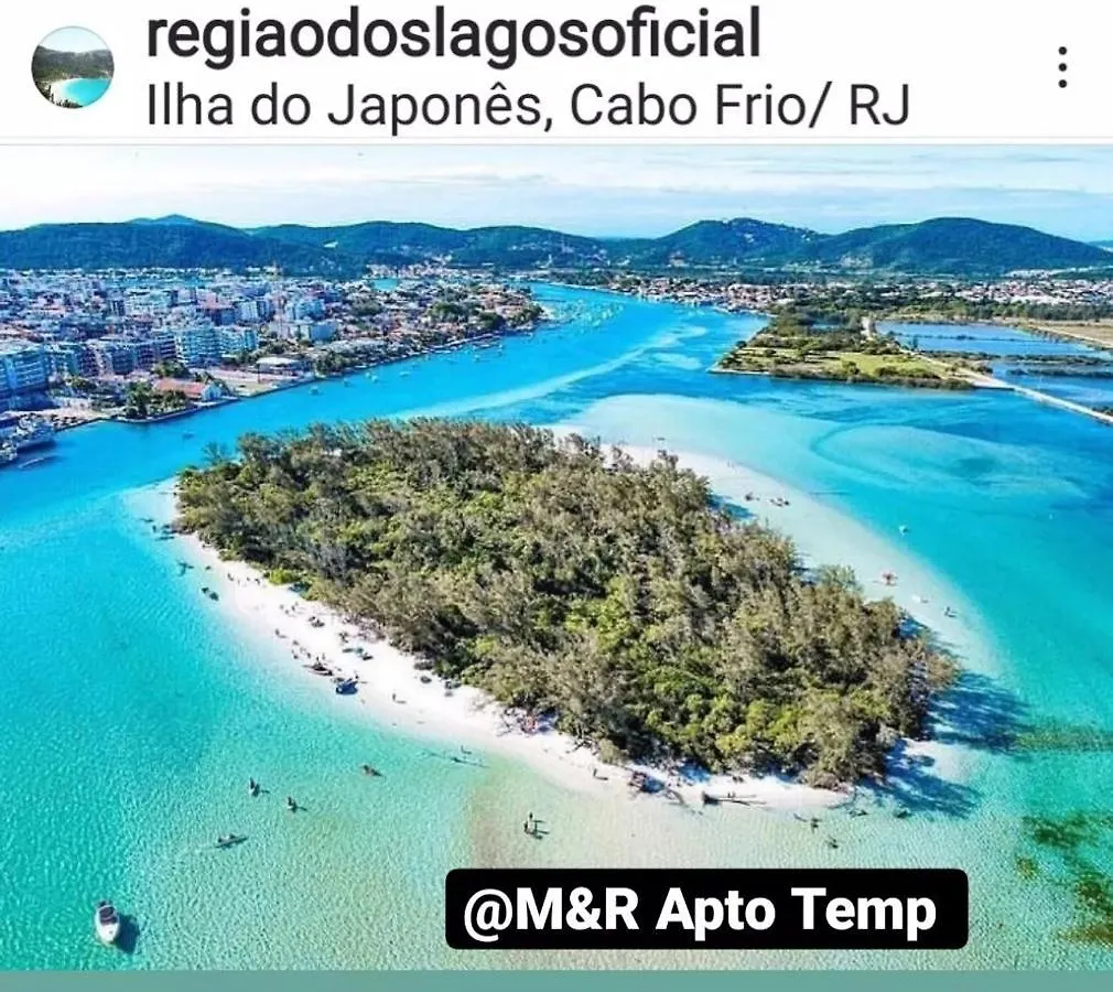 M&R Apto Temp - Ap Da Praia Marina Clube - Regiao Dos Lagos Rj - Ideal Para Casais Apartment Sao Pedro da Aldeia Brazil